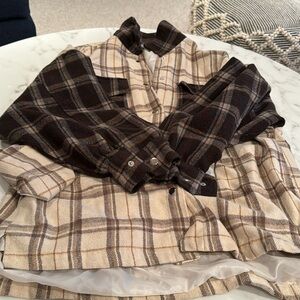 Princess Polly Flannel Top